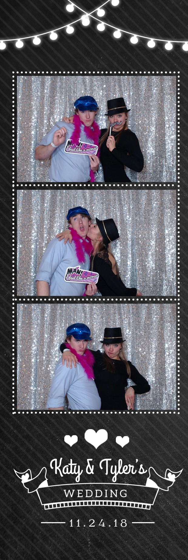 Katy and Tyler's wedding  | View more photos from the event at gallery.photoboothbillings.com/u/PhotoBoothBillings/Katy-and-Tylers-wedding